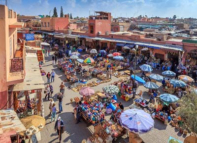 أنشطة سياحية في مراكش
