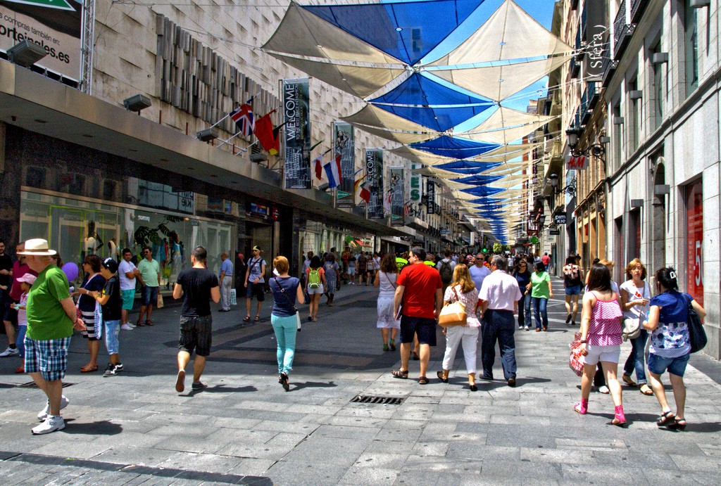 أفضل شوارع التسوق فى مدريد