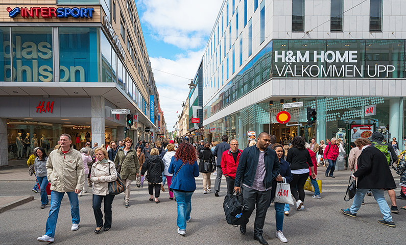 أفضل شوارع التسوق فى ستوكهولم