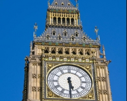  ساعة بيغ بن فى لندن 