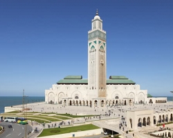  مسجد الحسن الثانى فى الدار البيضاء 
