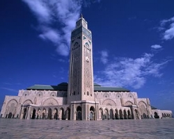  مسجد الحسن الثانى فى الدار البيضاء 
