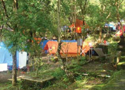 مخيم الأرض في بوروبودور