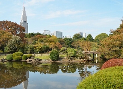  حديقة شينجوكو غيون 