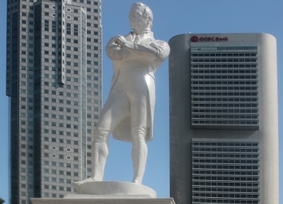  تمثال رافلز 