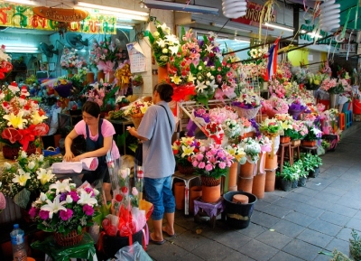 سوق تشاتوشاك للزهور