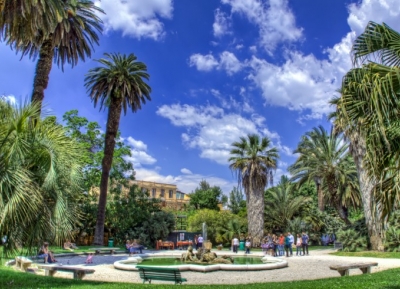 حديقة لاسابينزا - حديقة روما النباتيه