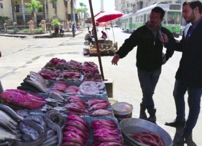 سوق الأنفوشي للسمك 