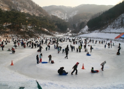 مهرجان يانغبيونغ  للصيد الجليدي