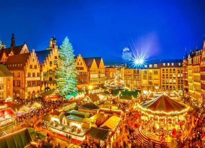 سوق عيد الميلاد فى فرانكفورت