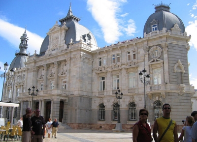 وجهه معماريه مميزه (قصر قرطاجنة - قاعه المدينة ) ‪Palacio Consistorial‬