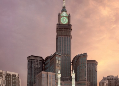 برج ساعة مكة الملكي ، فندق فيرمونت