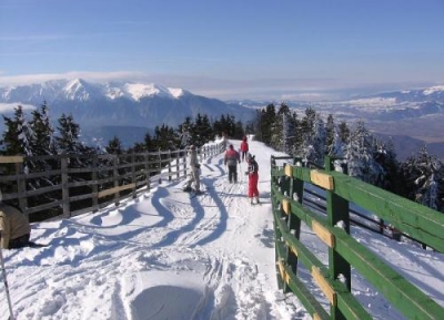  في فصل الشتاء ، التزلج على الجليد في بويانا براشوف 