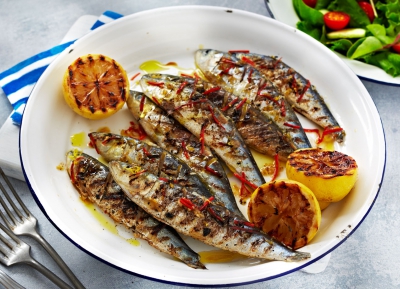   Grilled Sardines 