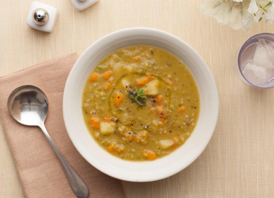  Yellow pea soup 